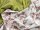 Reststück Bio Musselin Kirschblütenzweige Weiß 0,9m